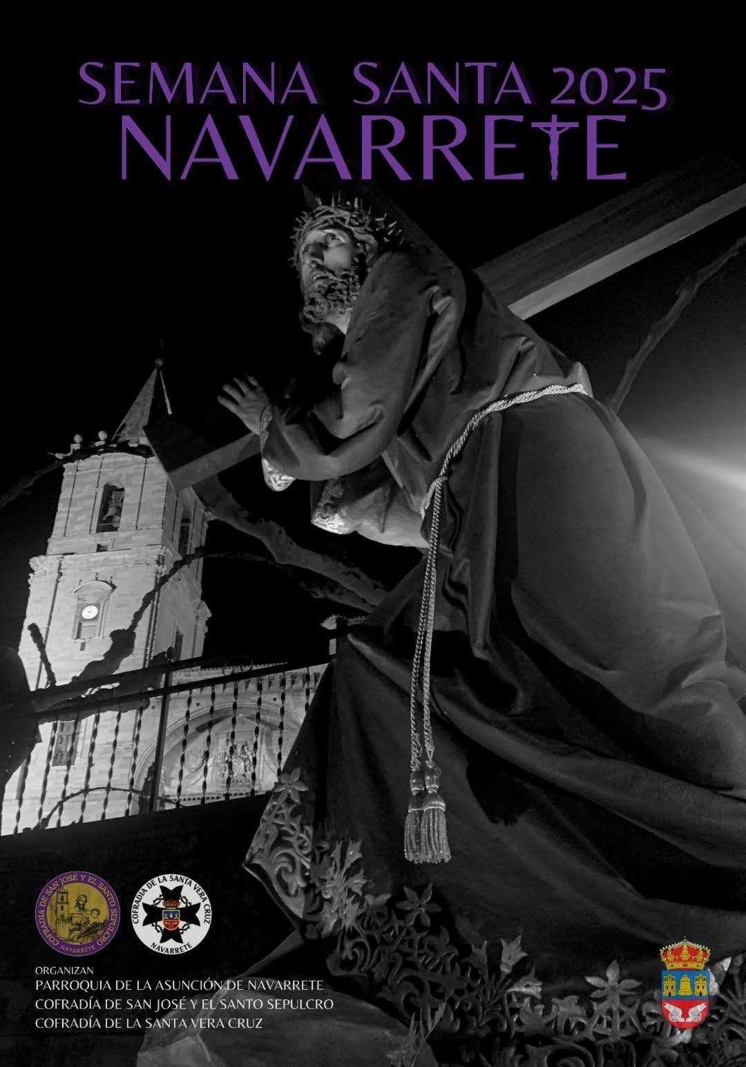 Cartel de Semana Santa en Navarrete 2025